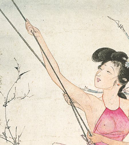 北县-胡也佛的仕女画和最知名的金瓶梅秘戏图